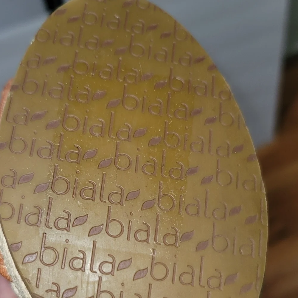 Biala Leather Espadrille Slingbacks Sandals